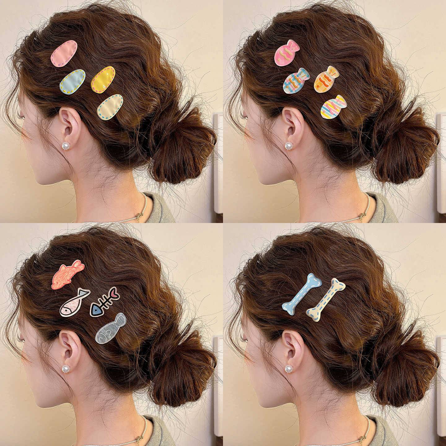 多巴胺发夹女2025新款侧边
