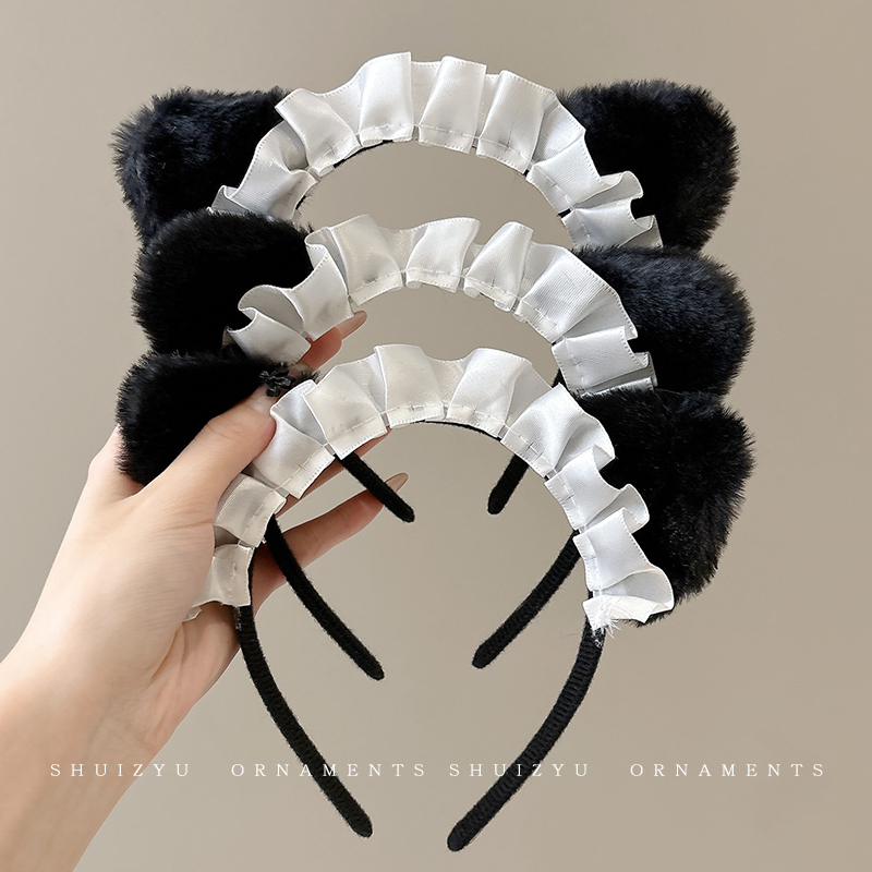 可爱洛丽塔猫耳朵发箍女