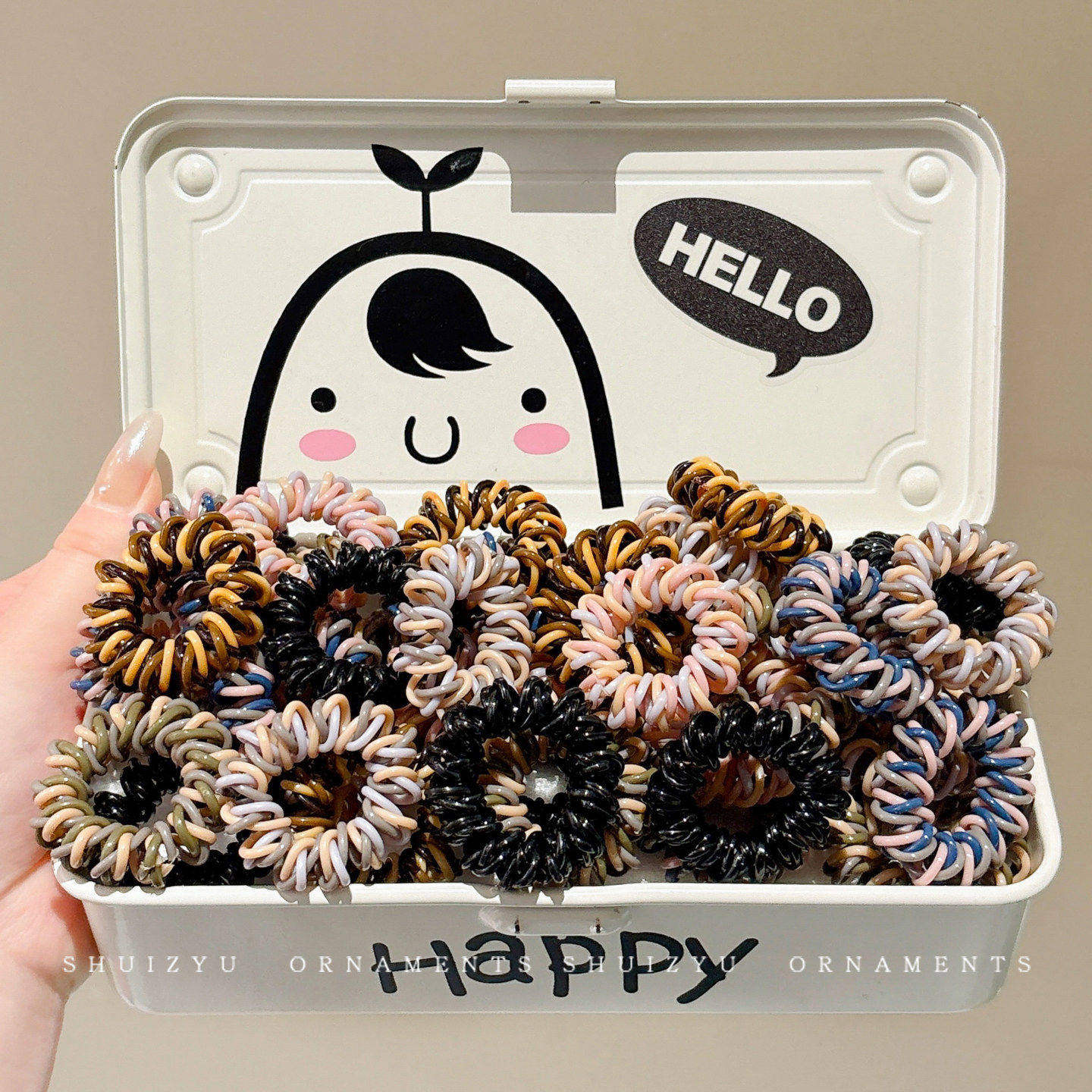 ins电话线小发圈女扎头发无痕马尾头绳发绳皮套高弹力橡皮筋简约,饰品/流行首饰/时尚饰品新,发饰,淘宝优惠券,粉丝福利购,淘宝优惠卷