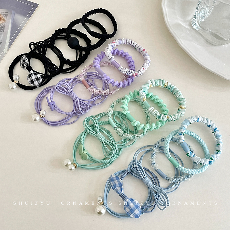 头圈发绳女2024新款扎头发皮筋