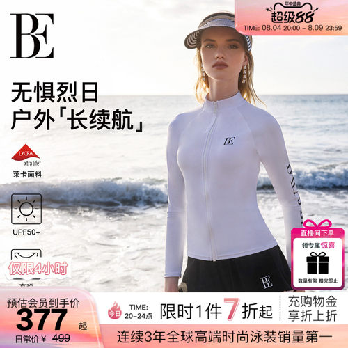 BE范德安冲浪系列防晒分体泳衣