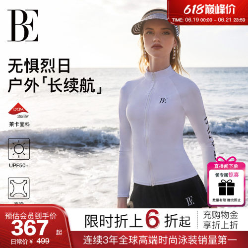 BE范德安冲浪系列防晒分体泳衣