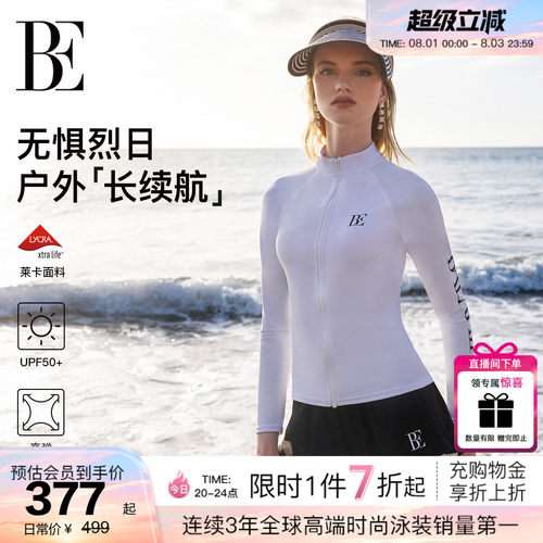 BE范德安冲浪系列防晒分体泳衣