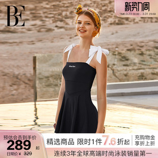 BE范德安ANNA系列2026女士连体裙式 泳衣性感女孩遮肉度假游泳馆