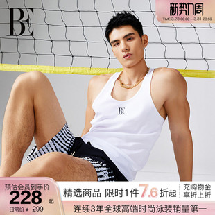 U型领背心男士 修身 健身游泳必备泳衣度假 系列2026 BE范德安男士