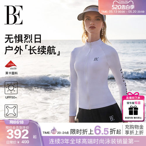 BE范德安冲浪系列防晒分体泳衣