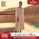 BE范德安ANNA系列2025新品 沙滩裙沙滩海边度假 女士披纱裹裙蝙蝠袖