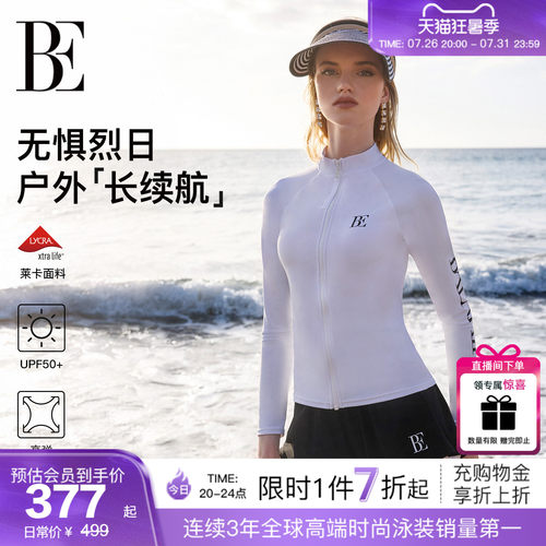 BE范德安冲浪系列防晒分体泳衣