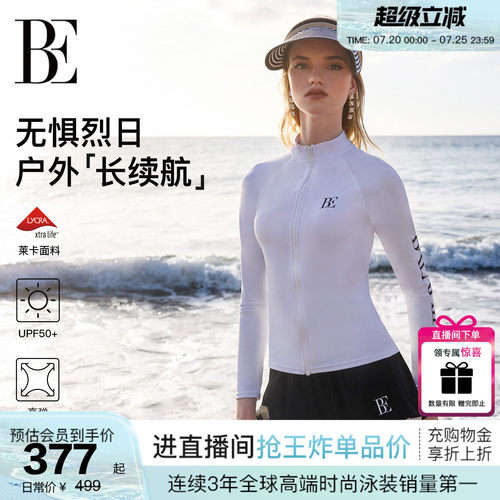 BE范德安冲浪系列防晒分体泳衣