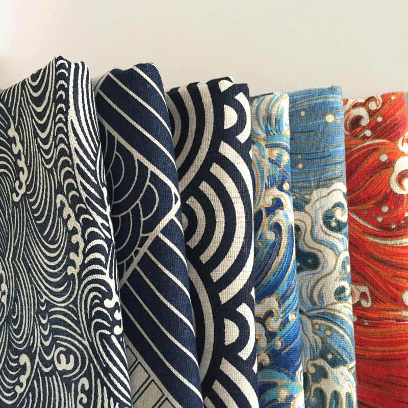 和风烫金日式沙发抱枕靠垫