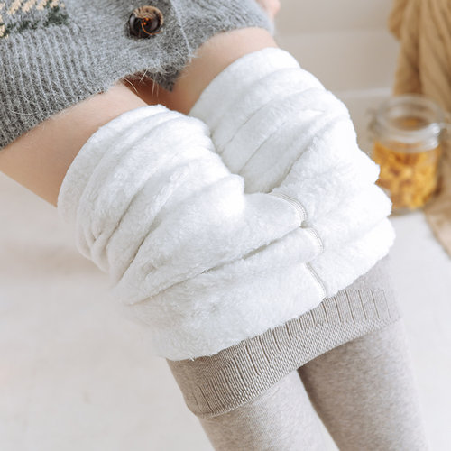 日系加绒加厚打底裤一体连裤袜