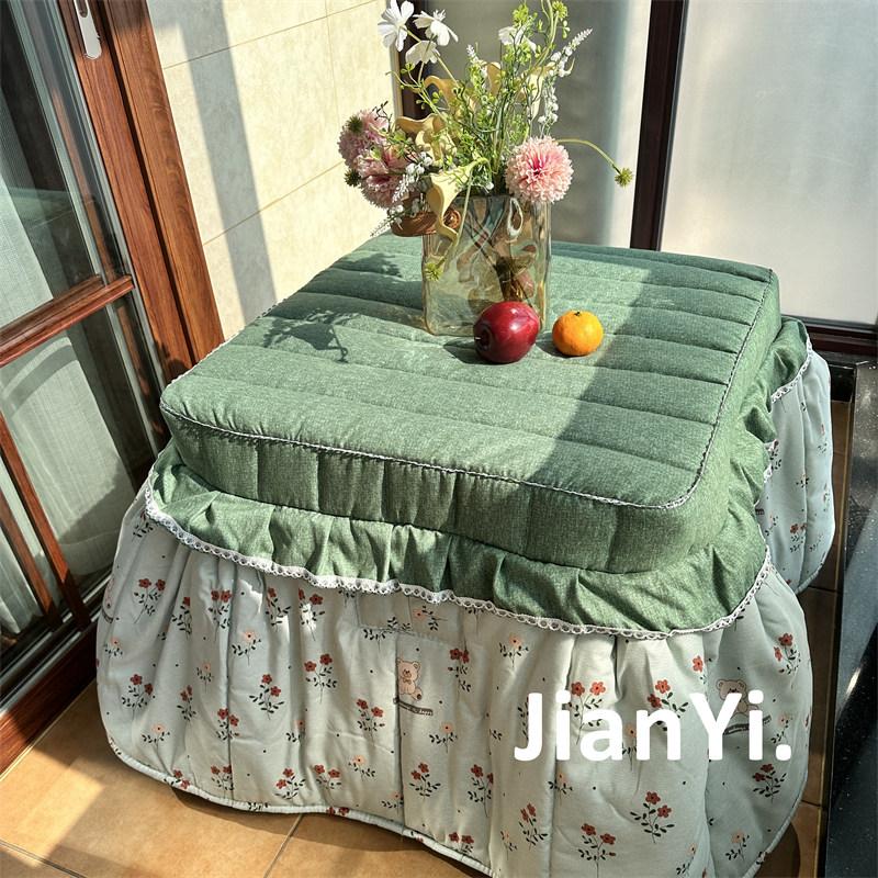 新款烤火被子电暖桌被罩