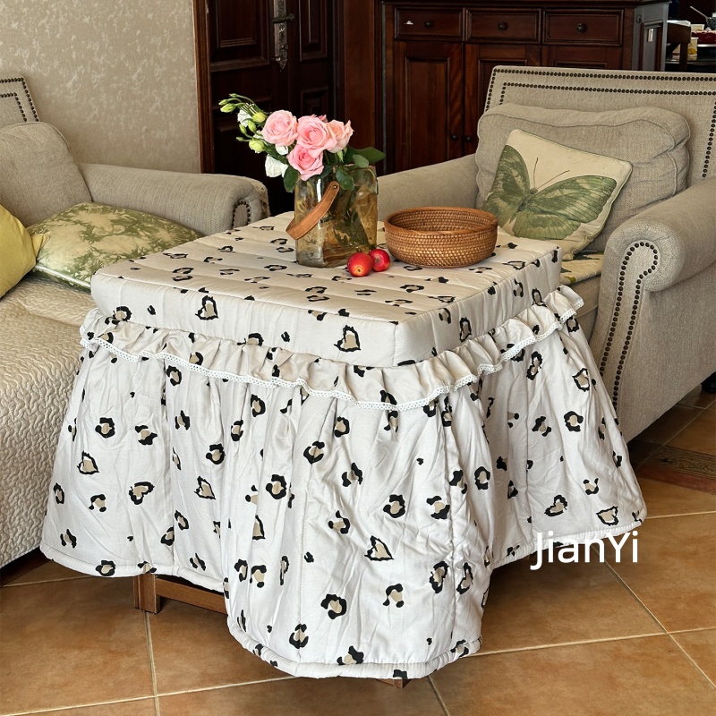 新款烤火被子电暖桌被罩