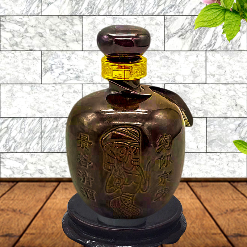 云南特产景谷傣司黑坛400ml清酒