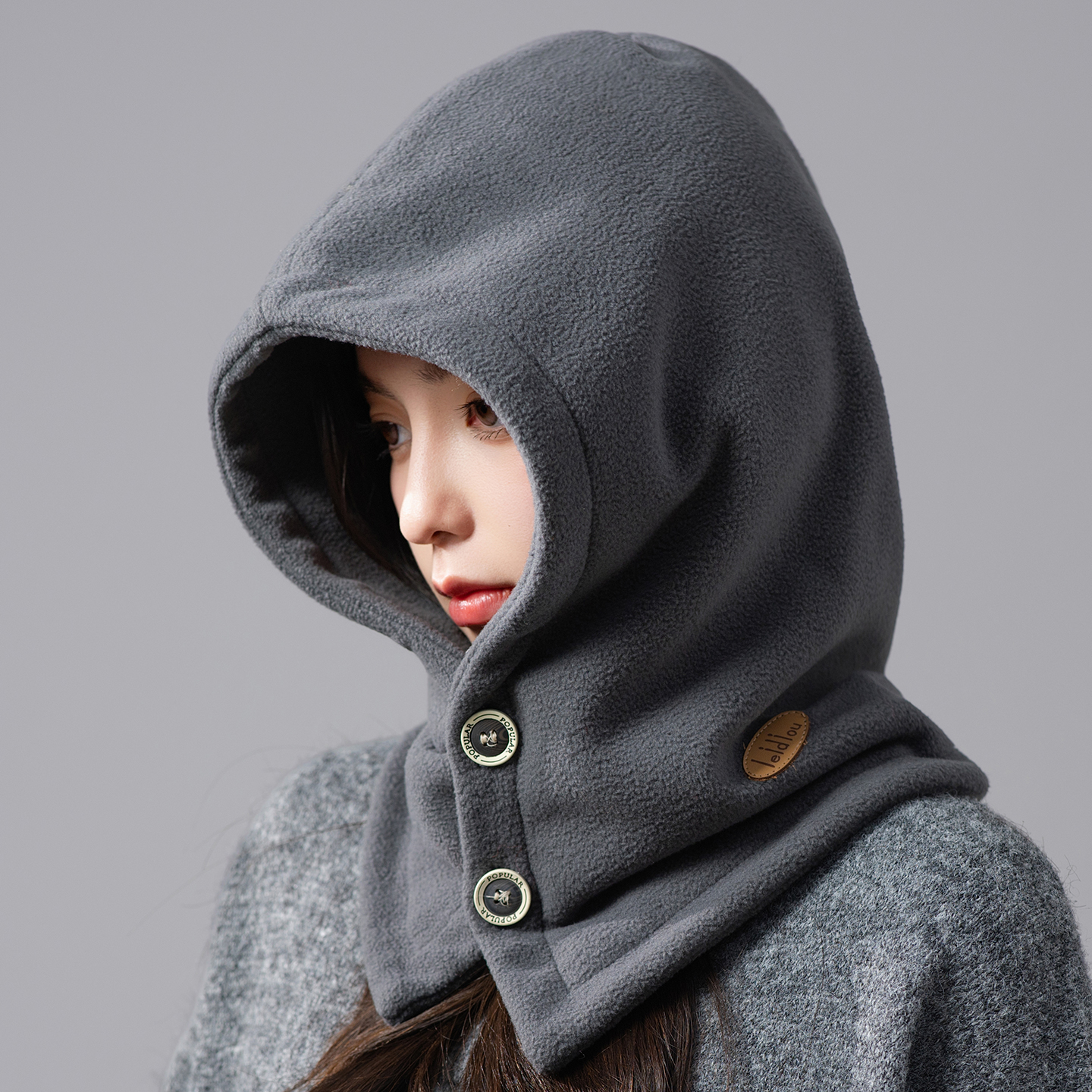 巴拉克拉法帽秋冬保暖围脖一体