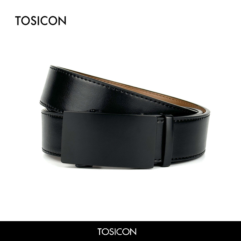 新款TOSICON男士自动扣腰带百搭