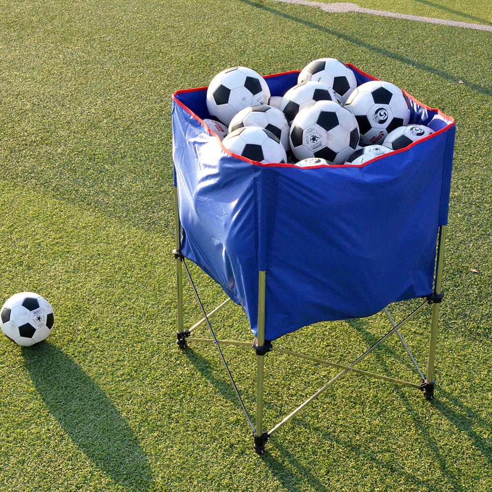 艾森威便携移动式篮球教练车收纳球框排球足球置球架训练装球筐