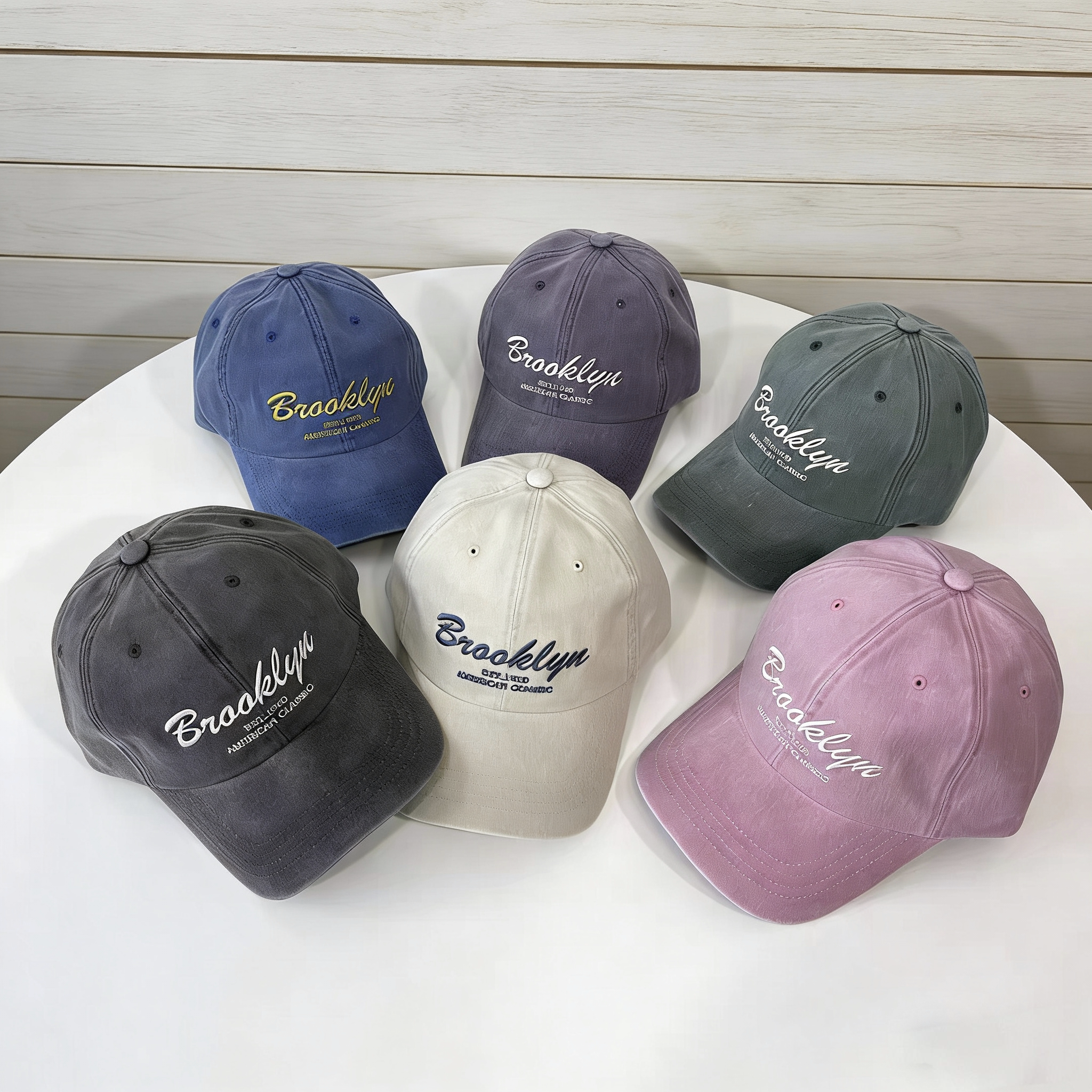 韩国东大门代购春新款时尚字母刺绣做旧遮阳鸭舌帽子软顶棒球帽女