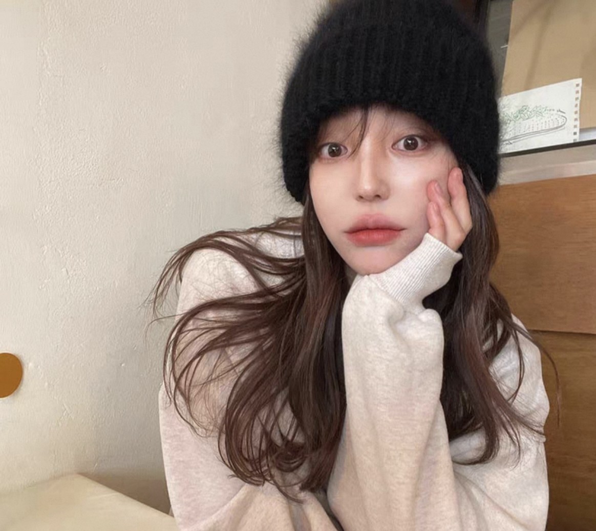 韩国进口代购秋冬新款时尚保暖护耳毛线帽女针织帽子冷帽