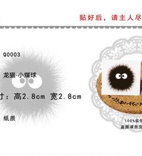 【女仆TATOO】044  满24包邮  龙猫 小煤球 千与千寻 纹身贴