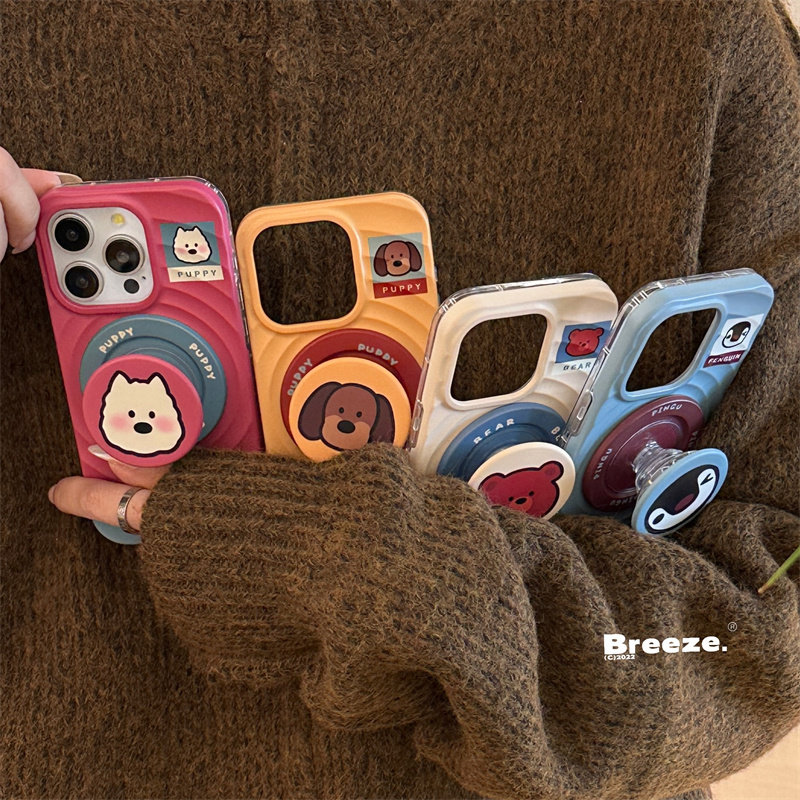 日韩可爱ins卡通西高地狗狗小熊企鹅适用iPhone16promax苹果15pro手机壳14菲林磁吸13新款12个性16支架女11,3C数码配件,手机保护套/壳,淘宝优惠券,粉丝福利购,淘宝优惠卷