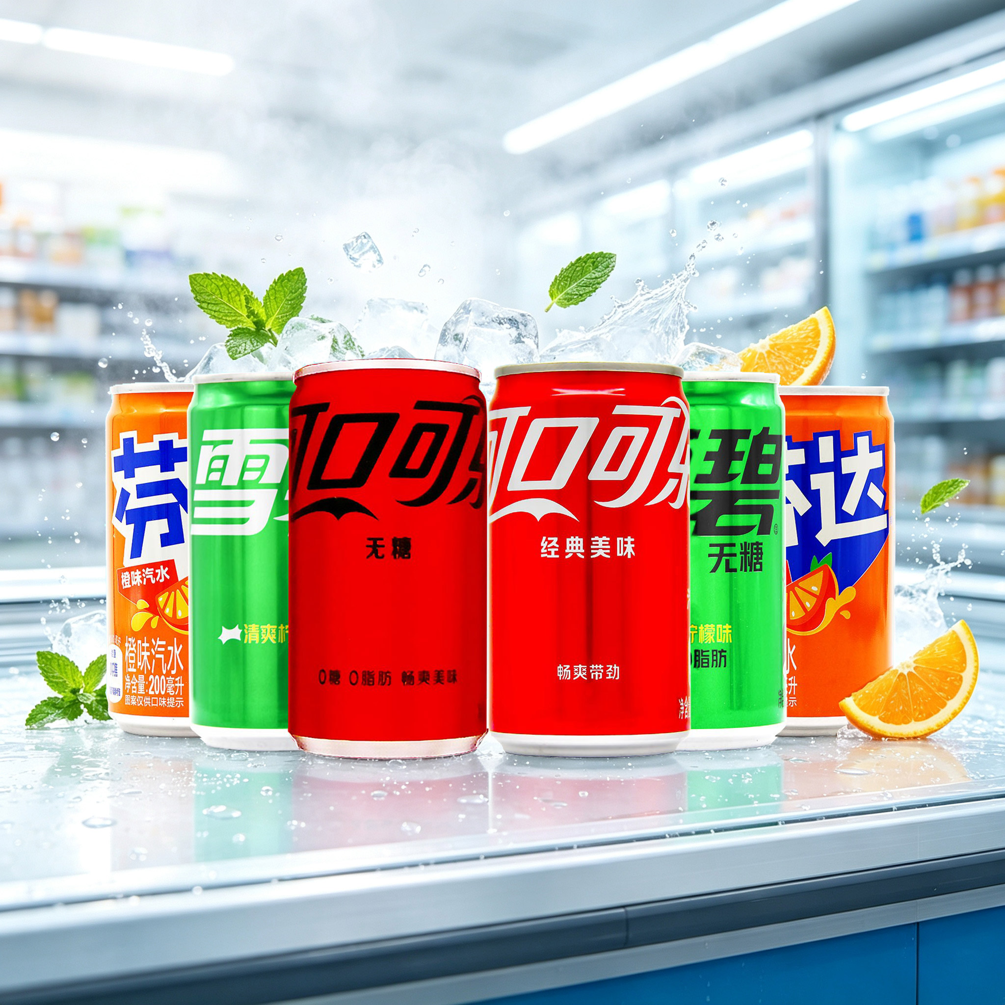 可口可乐mini迷你罐200mL*12罐图片