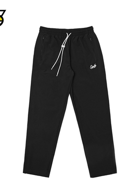 SLAMBLE运动潮流裤子拉链口袋宽松休闲训练健身男女篮球卫裤薄款