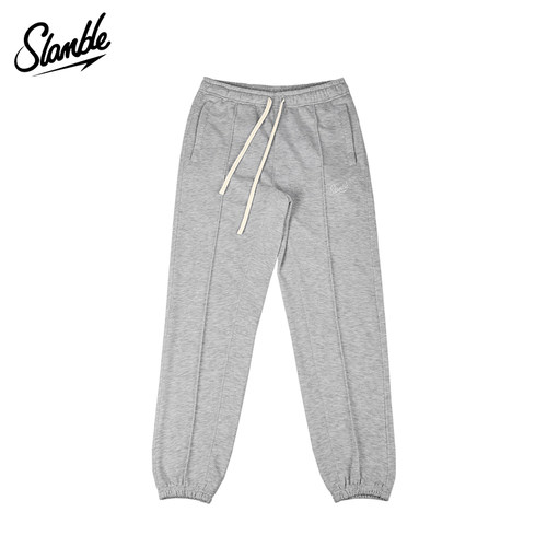 slamble男美式运动卫裤