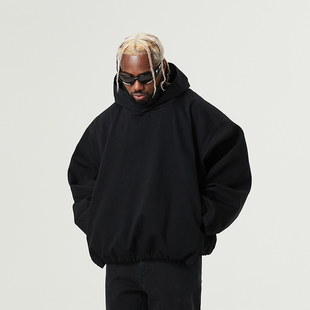 休闲男运动宽松卫衣潮流连帽上衣 水洗斜纹布帽衫 SLAMBLE CLO.新款