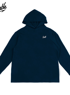 SLAMBLE秋季新款美式连帽卫衣长袖帽衫男女运动休闲宽松上衣外套