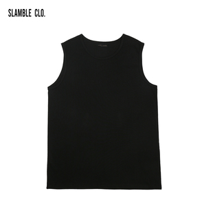 新款 黑色背心男宽松透气休闲运动投篮服坎肩潮流 CLO.夏季 SLAMBLE