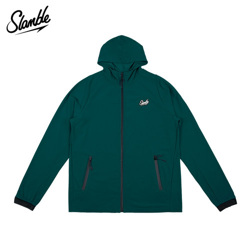 slamble男女通用连帽防风外套
