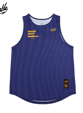 SLAMBLE代代木联名篮球背心男无袖t恤球衣宽松透气速干排汗夏季