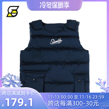 防风保暖棉绒 休闲运动服男潮冬季 SLAMBLE厚款 战术机能棉马甲背心