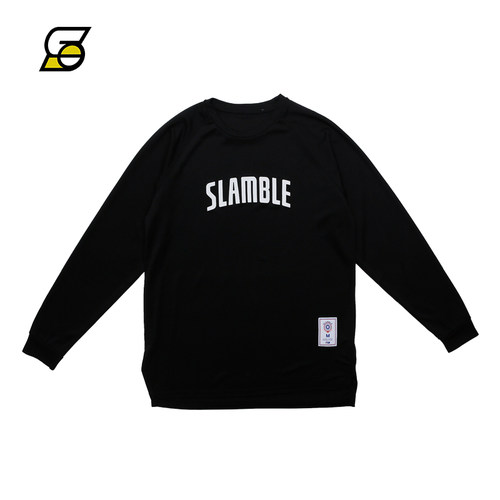 SLAMBLE秋季长袖t恤速干运动跑步