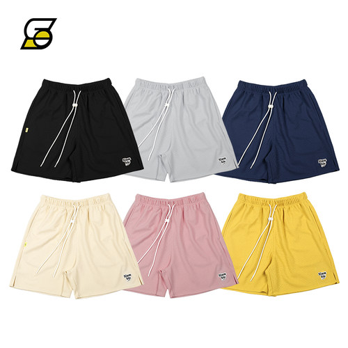 SLAMBLE男女篮球休闲华夫格短裤