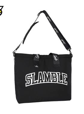 SLAMBLE新款运动休闲托特包男女通用手提包单肩包大容量潮流挎包