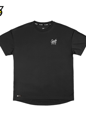 SLAMBLE新款运动篮球短袖FIT夏季美式t恤男圆领健身跑步透气速干