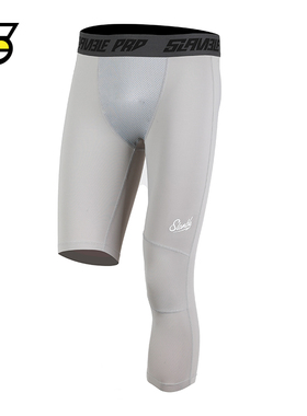 SLAMBLE 运动长短紧身裤五分七分裤男单腿篮球裤跑步健身训练打底