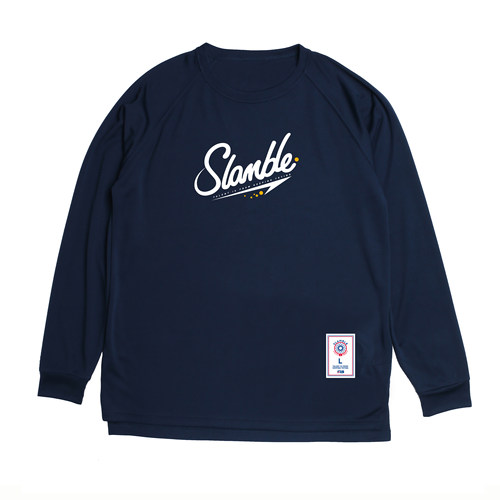 slamble投篮服长袖纯色大logo