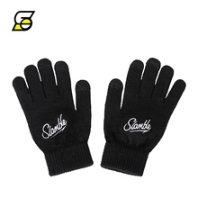 SLAMBLE触屏手套冬季篮球运动防寒保暖硅胶耐磨防滑针织毛线手套