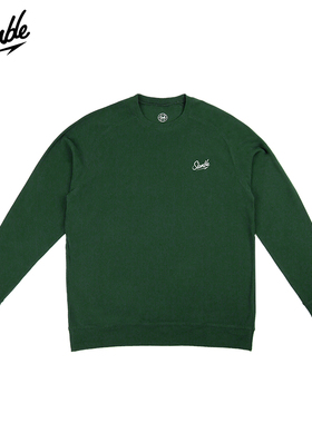 SLAMBLE秋冬新款德绒纯色运动长袖T恤男保暖圆领百搭打底衫上衣潮