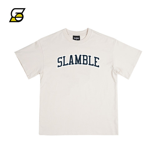 SLAMBLE短袖男生潮牌宽松百搭