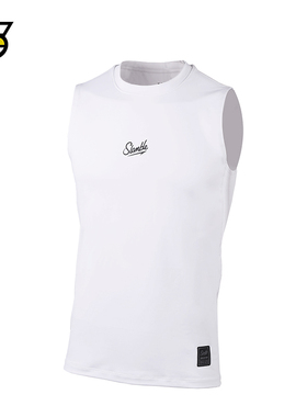 SLAMBLE男子篮球运动紧身背心训练服无袖健身衣速干透气夏季跑步