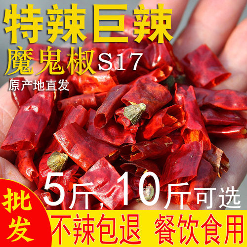 正宗印度魔鬼椒S17特辣辣椒干/段