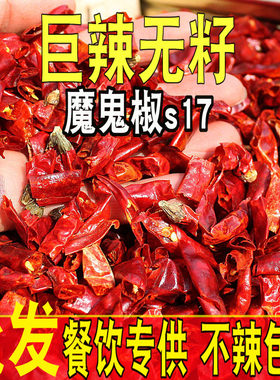 特辣印度魔鬼椒辣椒王S17去籽段