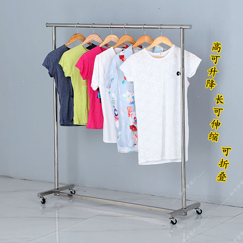 服装展示架落地折叠夜市摆摊中岛