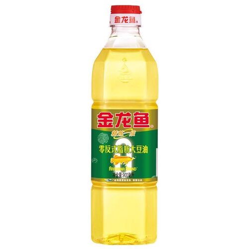金龙鱼大豆油900ml炒菜烘焙单桶精炼一级食用油小瓶装团购