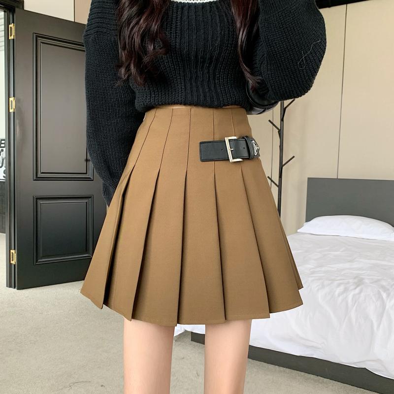 百褶裙短裙小个子a字jk半身裙