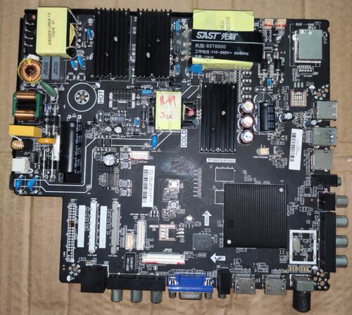 TP.HV510.PC822 原装智能WiFi联网4KLED电视主板双核安卓通用板